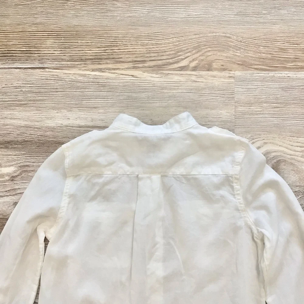Polo Ralph Lauren White Long Sleeve Button Down Shirt 7 - Picture 7 of 11